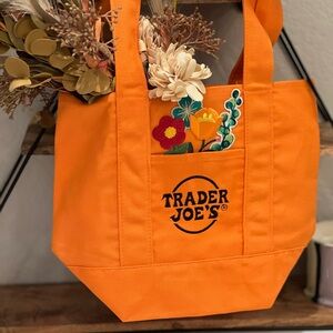 Custom Trader Joe's mini canvas tote